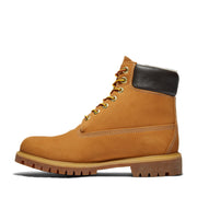 Men's Premium 6 Inch Lace Up Waterproof Boot by Timberland – 11.5 Wide, Leather, Wheat