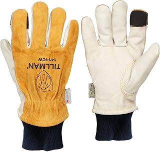 Tillman 1414CW Top Grain Cowhide Winter Drivers Gloves, Large