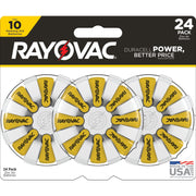 Rayovac Yellow Tab / 24 Count / OLD Batteries & Chargers