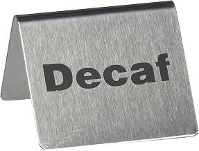 TableCraft Products B2 Stainless Steel Buffet Tent, Decaf