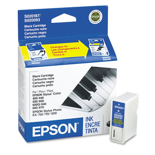 Ink Cartridge by Epson – Black, Model S187093