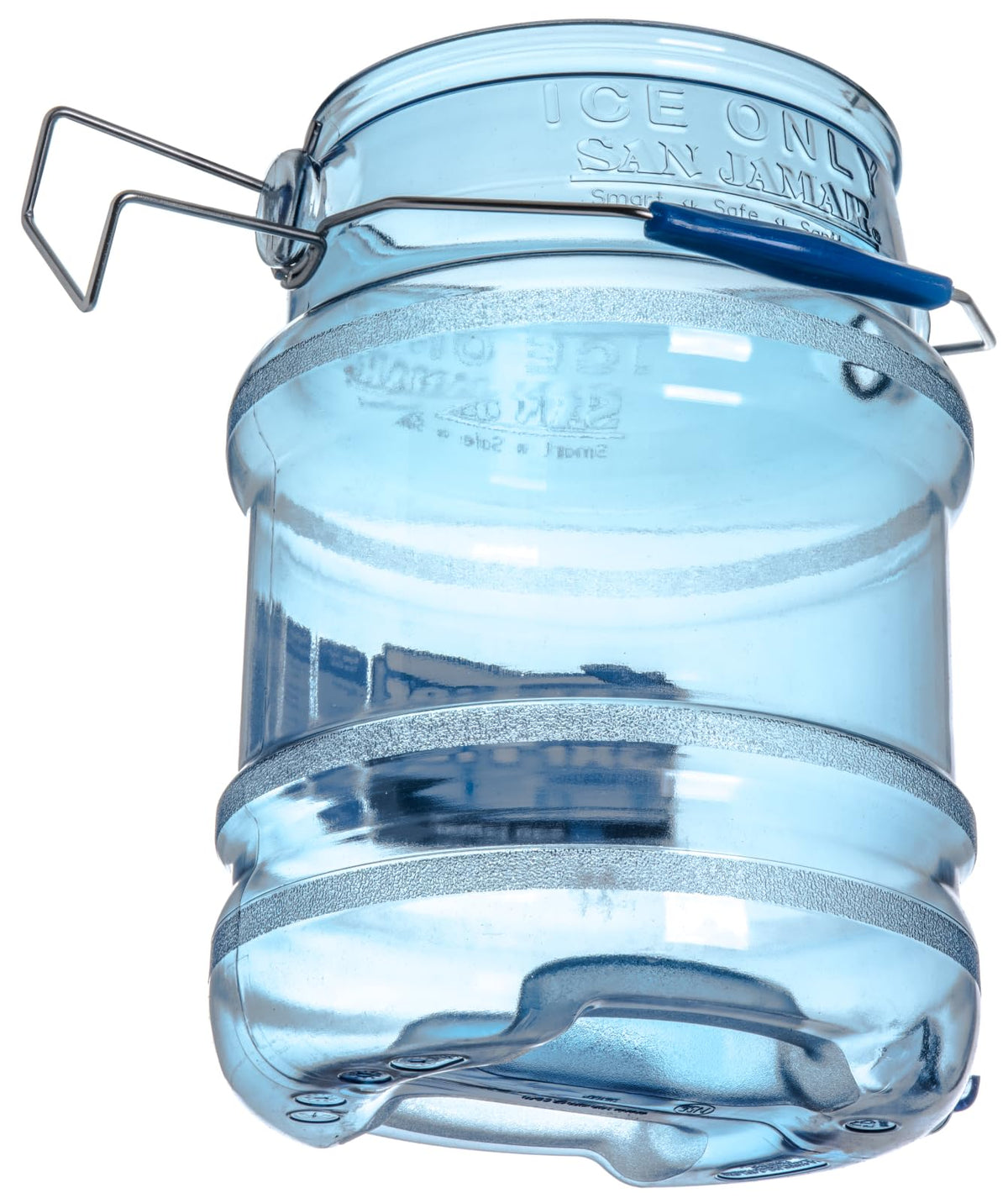 Ice Bucket by San Jamar – 5 Gallons, Polycarbonate, Blue, Model SI6100