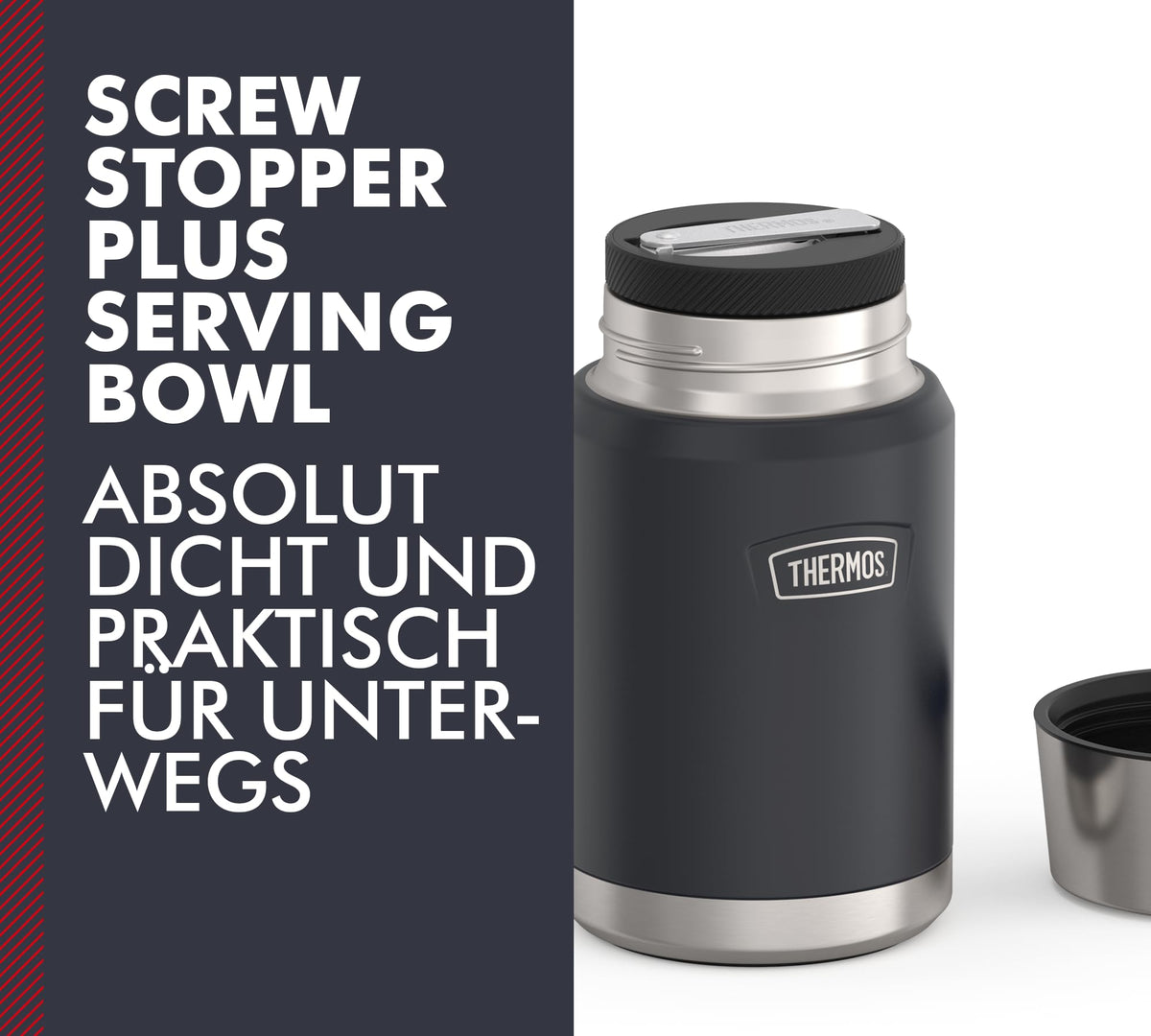 THERMOS Graphite Mat / 710 ml / 710.0 milliliters Insulated Food Jars