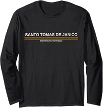 Santo Tomas de Janico Dominican Republic Long Sleeve T-Shirt