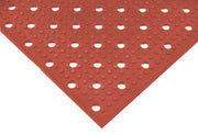 T23 Multi-Mat II™ Reversible Rubber Drainage Mat by Notrax – 3' Width x 32' Length, Rubber, Red, Model T23R0332RD
