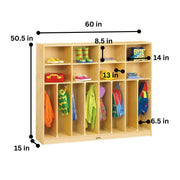 Neat-N-Trim Large Lockers by Jonti-Craft – 1, Other, Wood, Model 2685JC