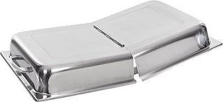 Adcraft DCH-200F 2-1/2" Height, Stainless Steel Full Size Hinged Dome Cover