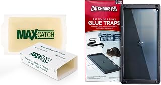 Catchmaster Mouse & Pest Glue Board Bundle, 36 Unscented Glue Boards & 6 Pack Large Glue Traps, Rat & Mouse Traps Indoor for Home, Pest Control