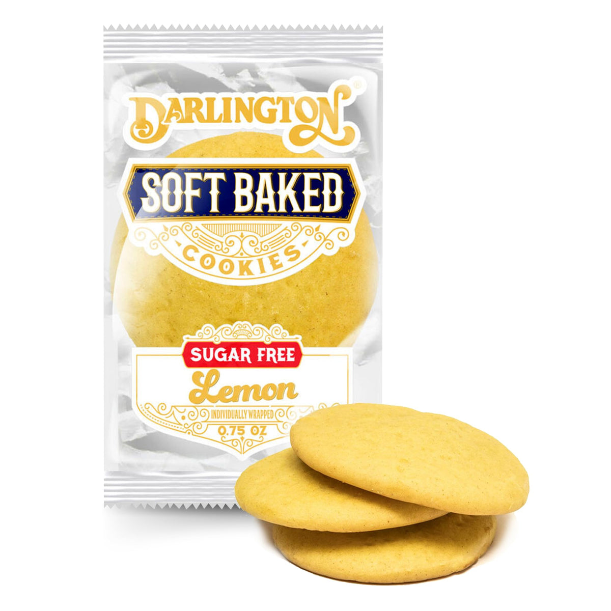 Darlington Snacks Lemon (Sugar-Free) / 0.75 Ounce (Pack of 106) / yellow Fruit