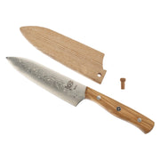 Mercer Culinary Bar Knife Spalted Maple Handle and Saya Cover 5 Inch / 5" / Spalted Maple Handle/Saya Cover Chef's Knives