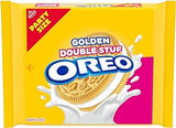 Oreo Double Stuf Golden Sandwich Cookies, Party Size, 24.95 oz