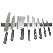 Winco 24" / Plastic Base / Black Magnetic Knife Strips