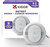 Kidde Smoke & CO Detector, Hardwired & AA Battery Backup, 30CUAR, 1 Pack | Wired Interconnect Capability, Smoke and Carbon Monoxide Detection, LED status lights, Ideal for Homes and Apartments