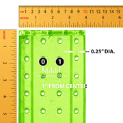 Azar Displays Compact / Green / Pegboard only Panels & Units