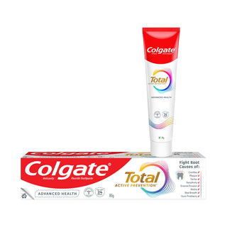 Total Advanced Health Antibacterial Toothpaste 80gm by Colgate – 2.8 Ounce (Pack of 1), Model 61045080