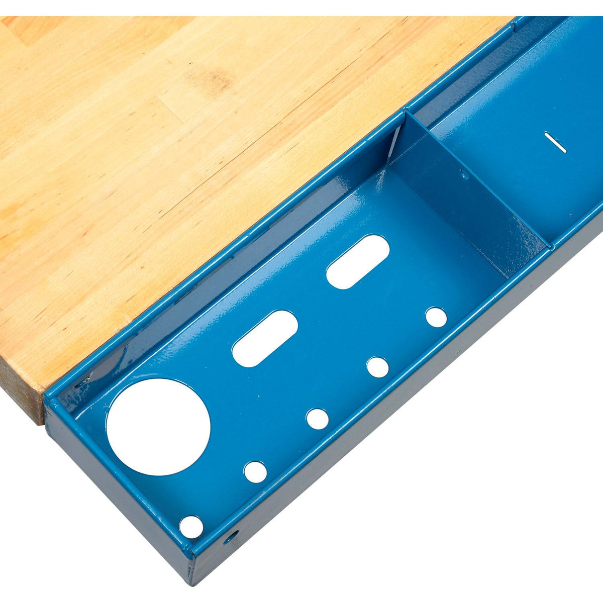 60"W Workbench Tool Organizer and Sorting Tray by Global Industrial – Steel, Blue, Model 319350