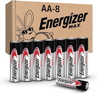 Energizer MAX AA Batteries (1 Pack), Double A Alkaline Batteries