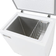30" Mobile Chest Freezer by MOTAK – 30.30x23.00x35.00, In Description, White, Model MCF-5