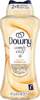 Downy Blends In-Wash Laundry Scent Booster Beads, Toasted Vanilla Scent, 32.2 OZ, Fabric Sottener Beads and Freshness