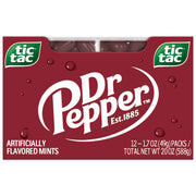 Dr Pepper by Tic Tac – 12 Count, 1.7oz each, Red, Pack of 12