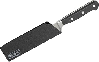 Winco 2" Plastic Commercial Knife Blade Guard | Protects blades, Soft felt lining, Secure storage, Restaurant service