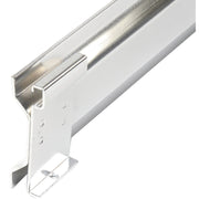 47"L Bin Rail by Nexel – 48"L x 48"W x 3.25"H, Alloy Steel, Chrome, Model AWBR47