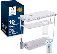 Brita X-Large 27 Cup Water Pitcher Dispenser, Includes 1 Filter, White