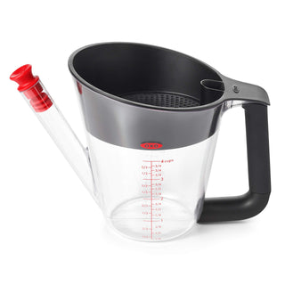 OXO Fat Separator Pitcher, 4 Cup Capacity, Clear