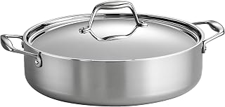 Tramontina Signature Tri-Ply Clad Stainless Steel 6-Quart Braiser Pan