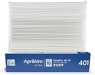 401 Replacement Furnace Filter for AprilAire 2400, Space-Gard 2400 Whole-House Air Purifiers - MERV 10, 16x25x6 Air Filter (Pack of 1)