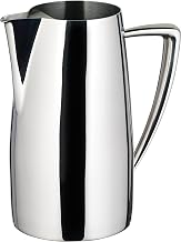 Winco 64 oz Cadenza Monte Carlo Stainless Steel Water Pitcher