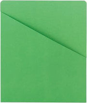 SMEAD Slash Jacket, Letter Size, Green, 25 per Pack (75432)