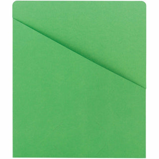 Slash Jacket by SMEAD – Letter, Paper, Green, Model 75432