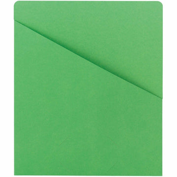 Slash Jacket by SMEAD – Letter, Paper, Green, Model 75432