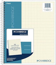 Cambridge Quad Wirebound Notebook 70ct (06194) Pack Of 6