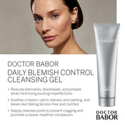 DOCTOR Daily Blemish Control Cleansing Gel with Salicylic Acid for Oily Skin by BABOR – 5.07 Fl Oz (Pack of 1), Clear, Model 4015165368847
