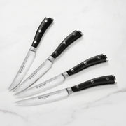 Wusthof 16 Piece Knife Set with Acacia Block by Wüsthof – 16 Piece, Stainless Steel,Steel, 16 Piece (Acacia), Pack of 16, Model Classic Ikon