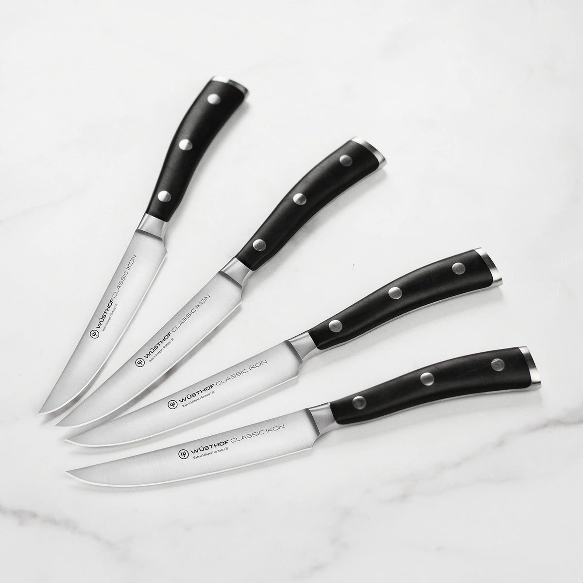 Wusthof 16 Piece Knife Set with Walnut Block by Wüsthof – 16 Piece, Stainless,Stainless Steel,Steel, 16 Piece (Walnut), Pack of 16, Model Classic Ikon