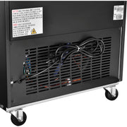 Merchandiser Display Refrigerator by Nexel – 31.9"L x 28.3"W x 82.2"H, 23.0 cubic_feet, Coated Steel, Black, Model G648BMF-HC