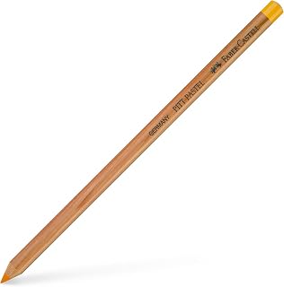 Faber-Castell PITT Single Pastel Pencil, Dark Chrome Yellow 109