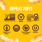 HIPPEAS Nacho Vibes / 4 Ounce (Pack of 1) / No Color Puffed Snacks
