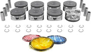 MA-5741125004-4 Pistons w/Rings Compatible With/For 10-20 Ford E-350 6.2L V8 SOHC