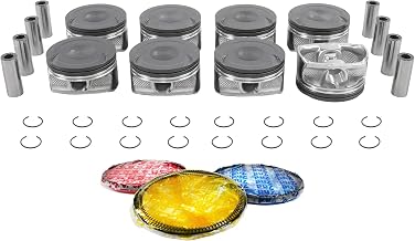 MA-5741125004-4 Pistons w/Rings Compatible With/For 10-20 Ford E-350 6.2L V8 SOHC