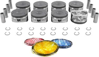 MA-5741125004-4 Pistons w/Rings Compatible With/For 10-20 Ford E-350 6.2L V8 SOHC