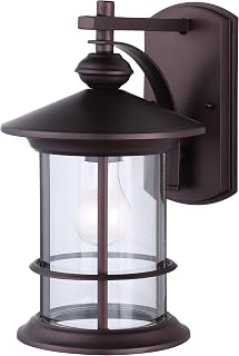 Canarm Treehouse 100W Oil Rubbed Bronze Outdoor Wall Light Fixture - 1 Each