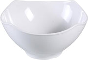 Yanco Milando Collection Elegant Melamine Square Serving Bowl 30 Oz 7" Box of 24