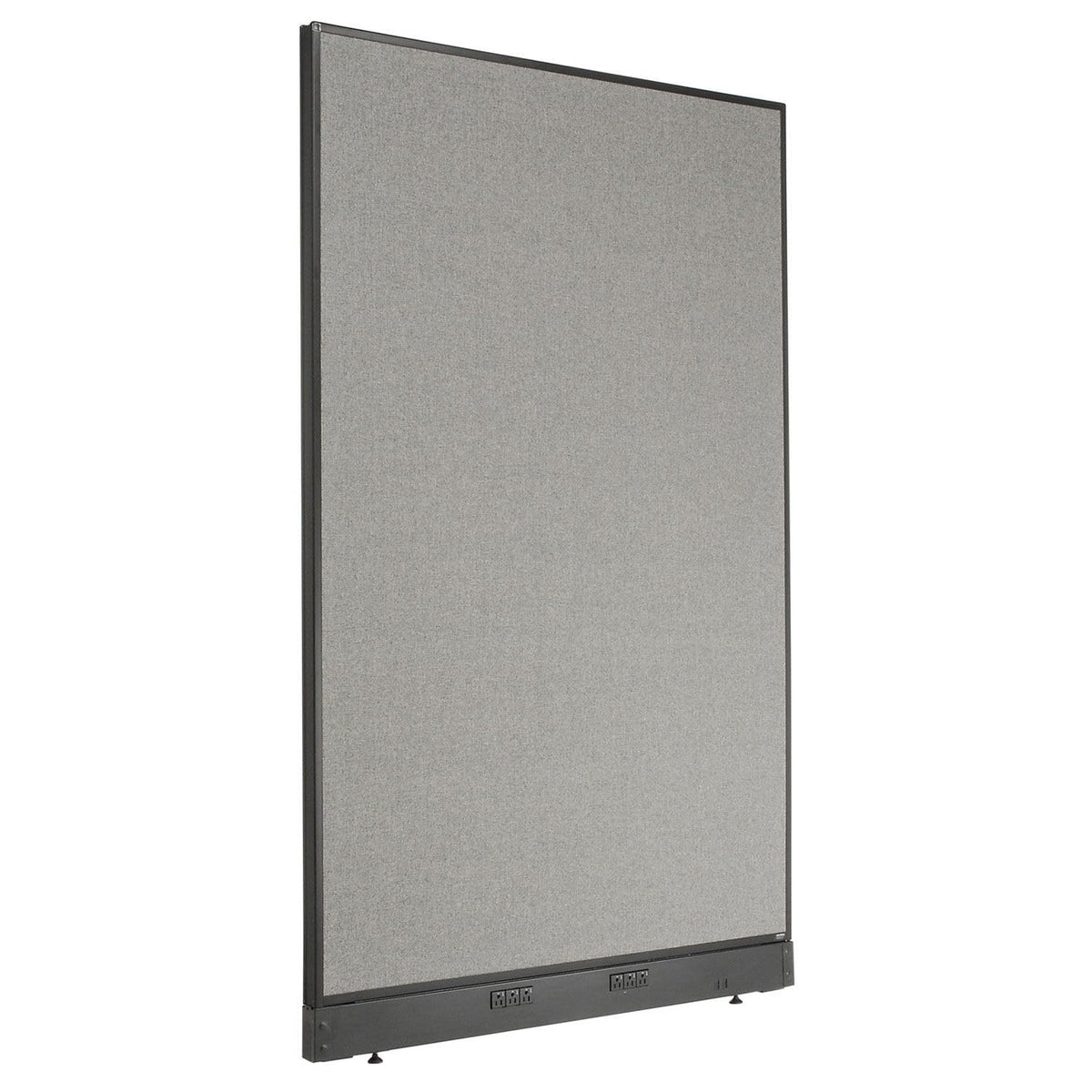Electric Office Partition Panel by Global Industrial – Steel, Gray, Model 238638EGY