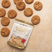 The Ginger People Crystallized-Ginger Chips / 7oz (Pack of 1) / 6 Ginger Candy