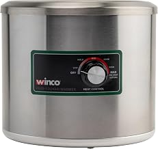 Winco 7 qt Electric Round Food Warmer/Cooker
