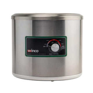 7 qt Electric Round Food Warmer/Cooker by Winco – 7 Quart, Alloy Steel, Steel, Model FW-7R500